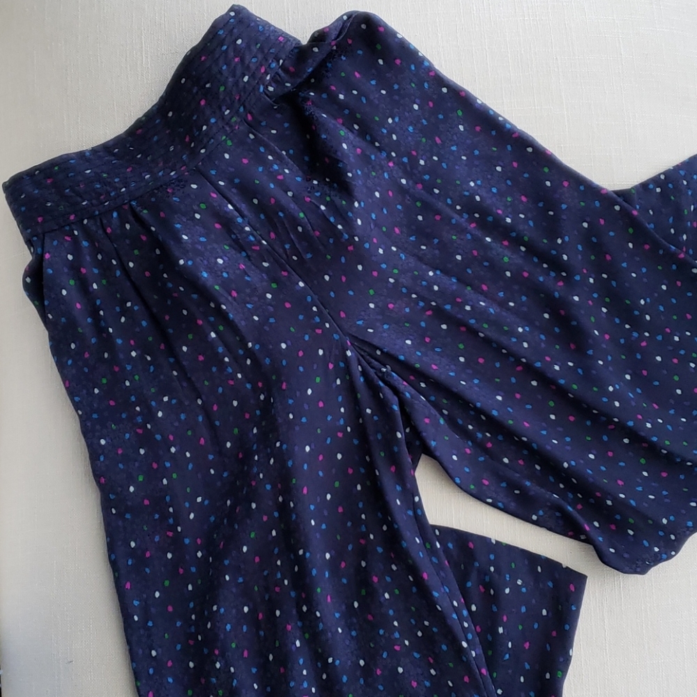 Rebecca Taylor Silk Palazzo Pants